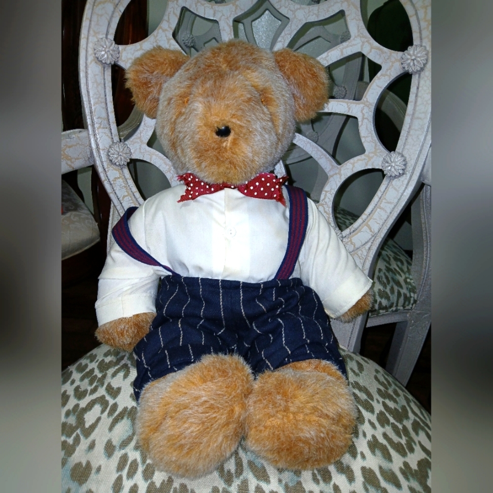 Vintage 1997 "Bearman of the Board" Teddy Bear